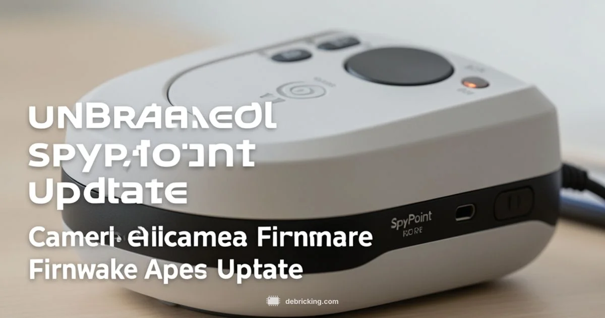 SpyPoint Firmware Update - Debricking