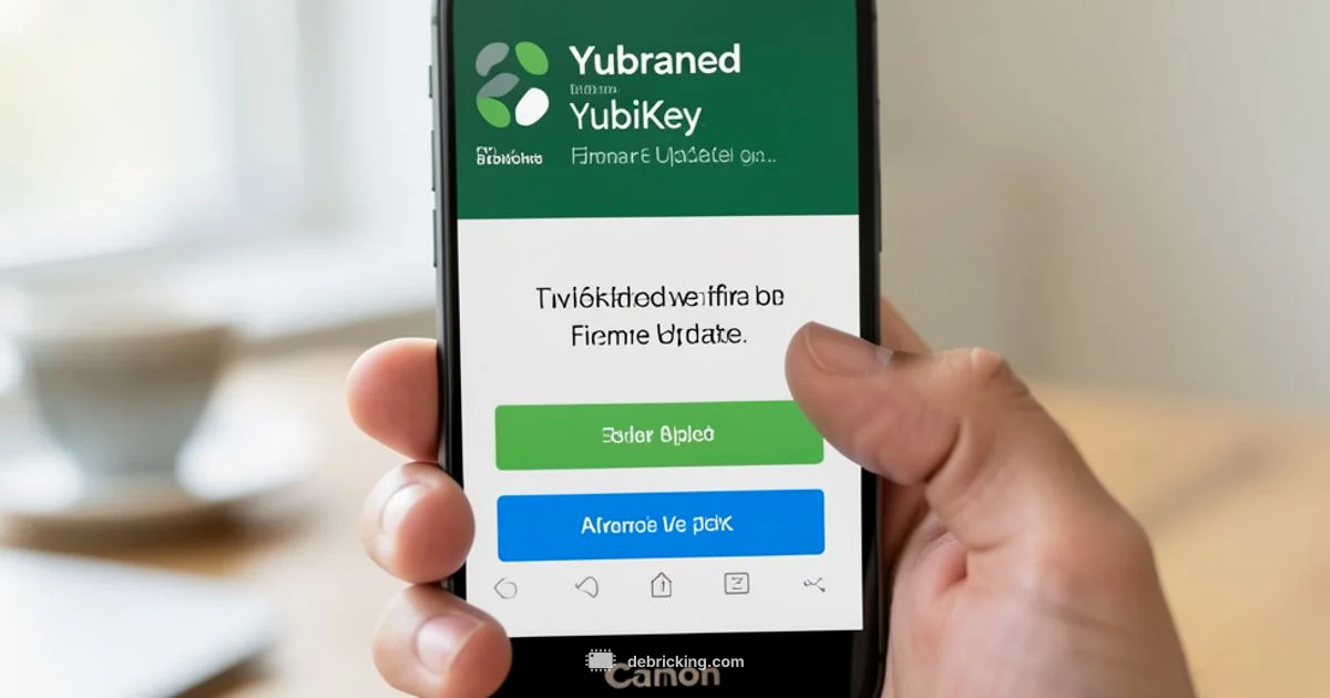 YubiKey firmware - Debricking