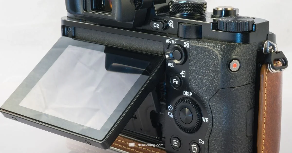 Sony a6400 Firmware Update - Debricking
