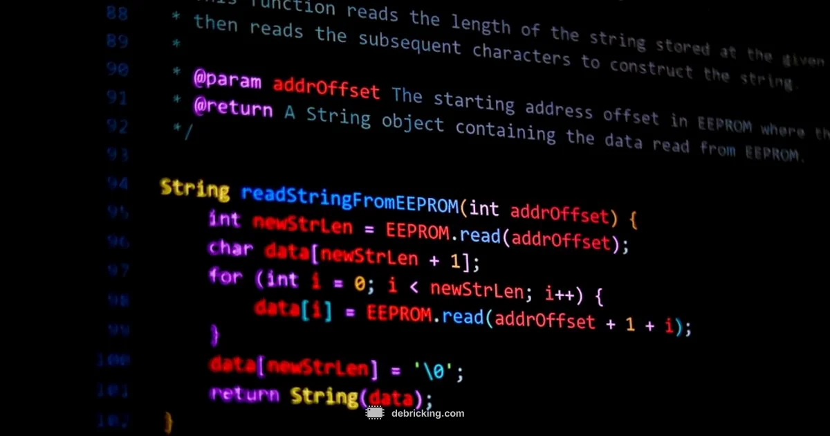 Firmware Development - Debricking
