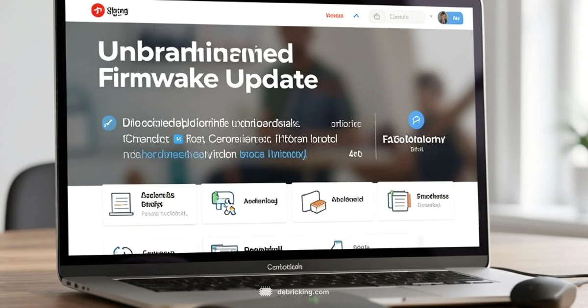 Firmware Update Guide - Debricking