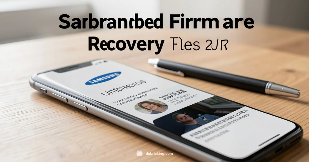 Samsung Firmware Recovery - Debricking