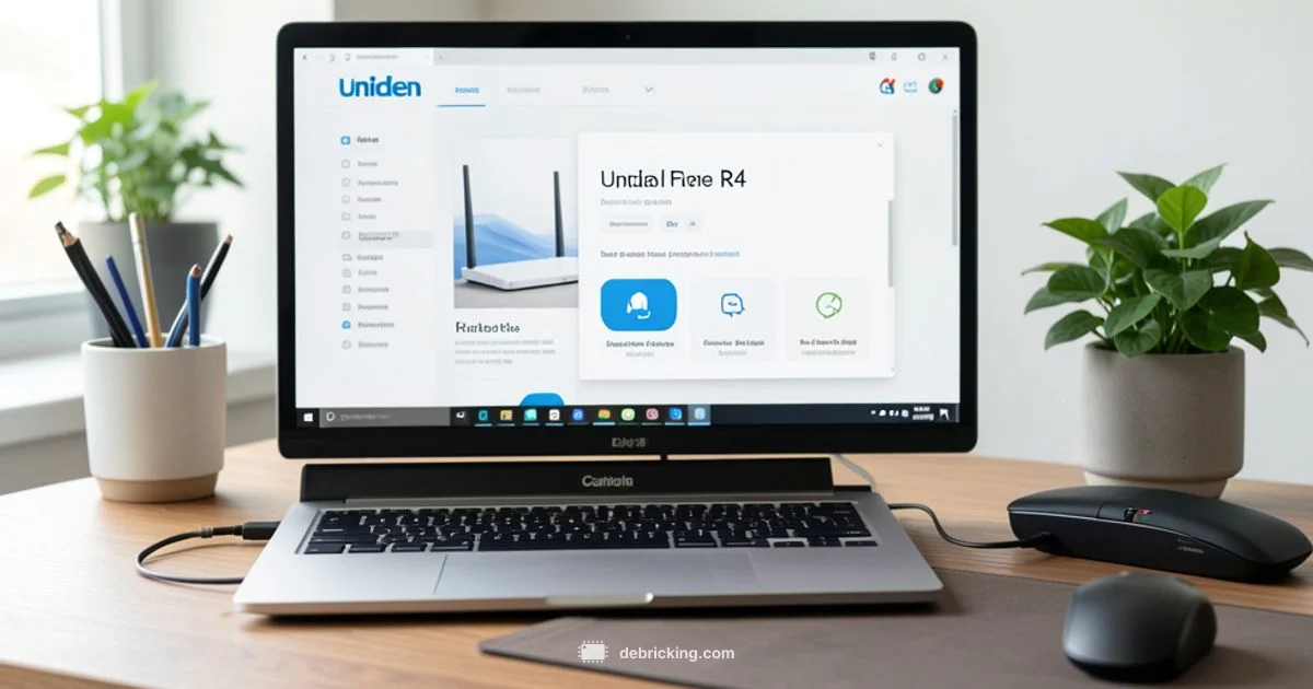 Uniden R4 Firmware Update - Debricking