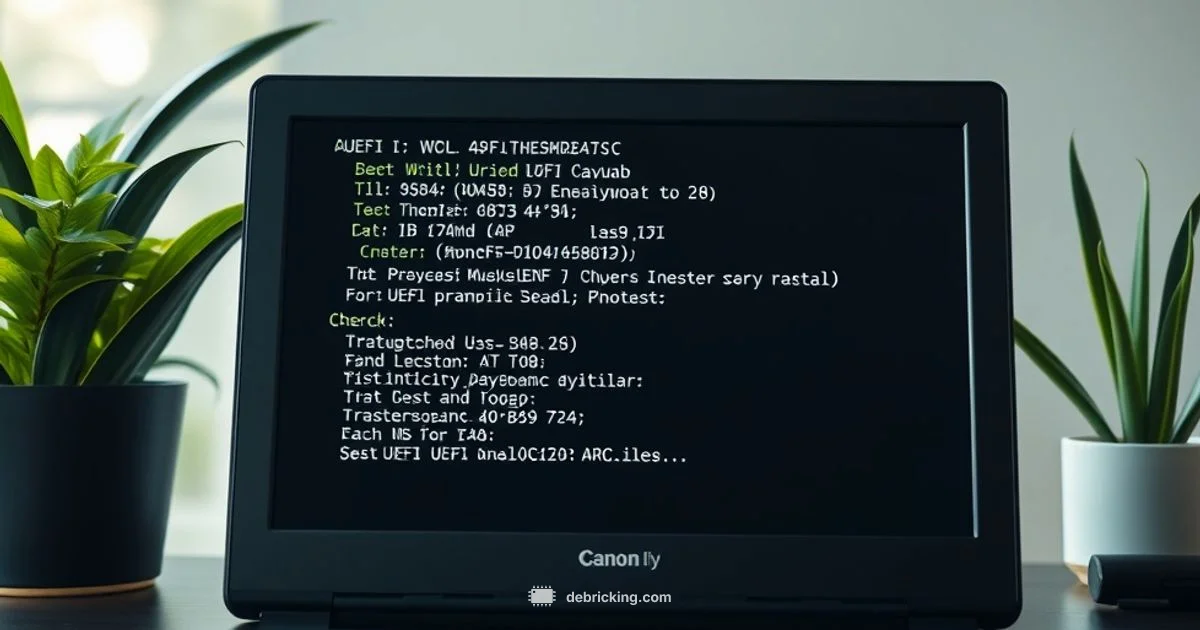 Check UEFI Status - Debricking
