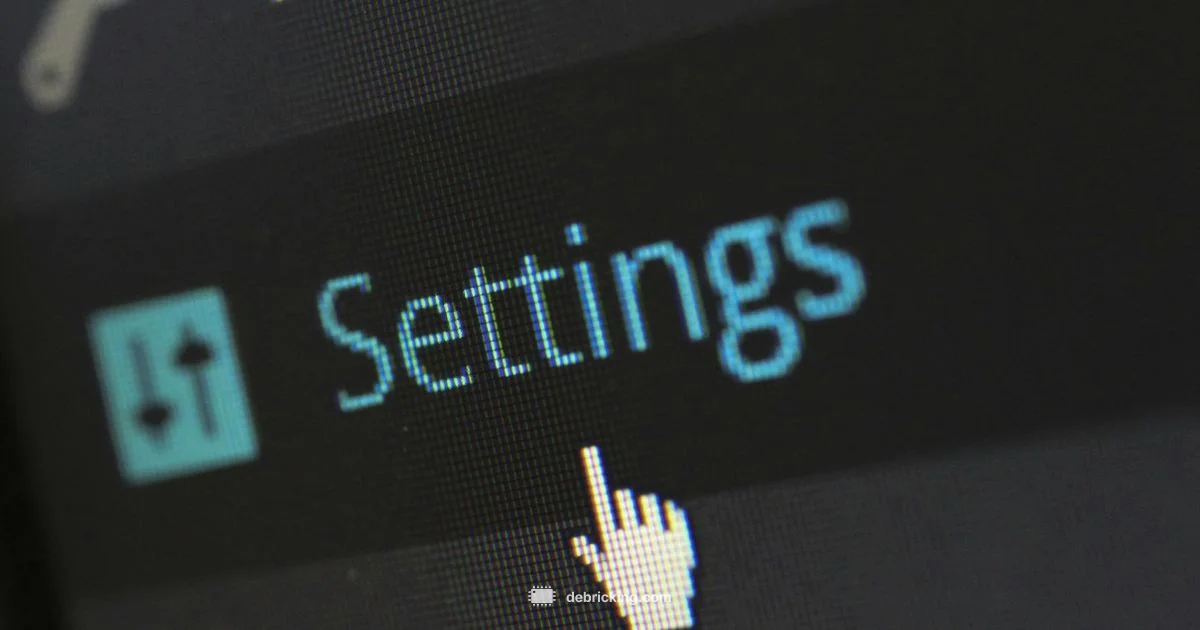 UEFI Settings Guide - Debricking