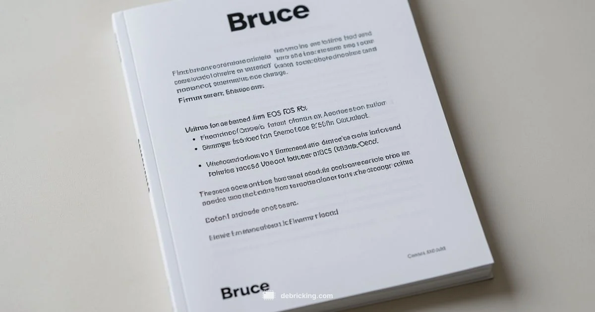 Bruce Firmware Guide - Debricking