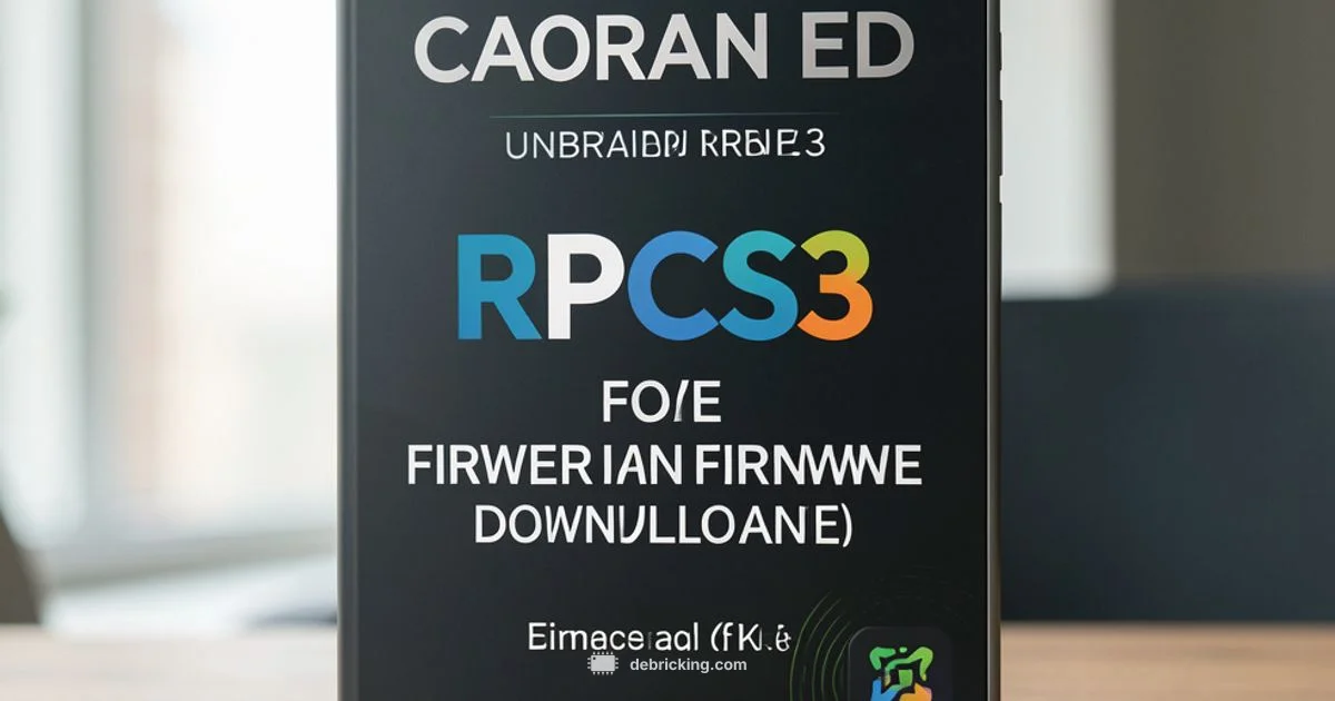 RPCS3 Firmware Guide - Debricking