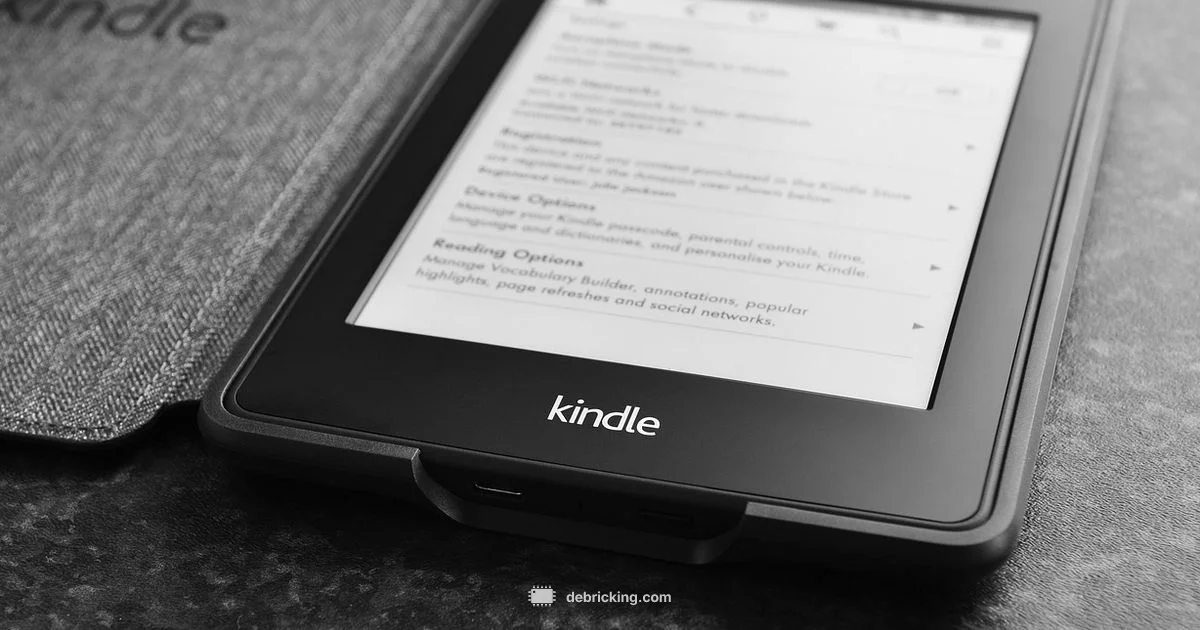Kindle Firmware Downgrade - Debricking