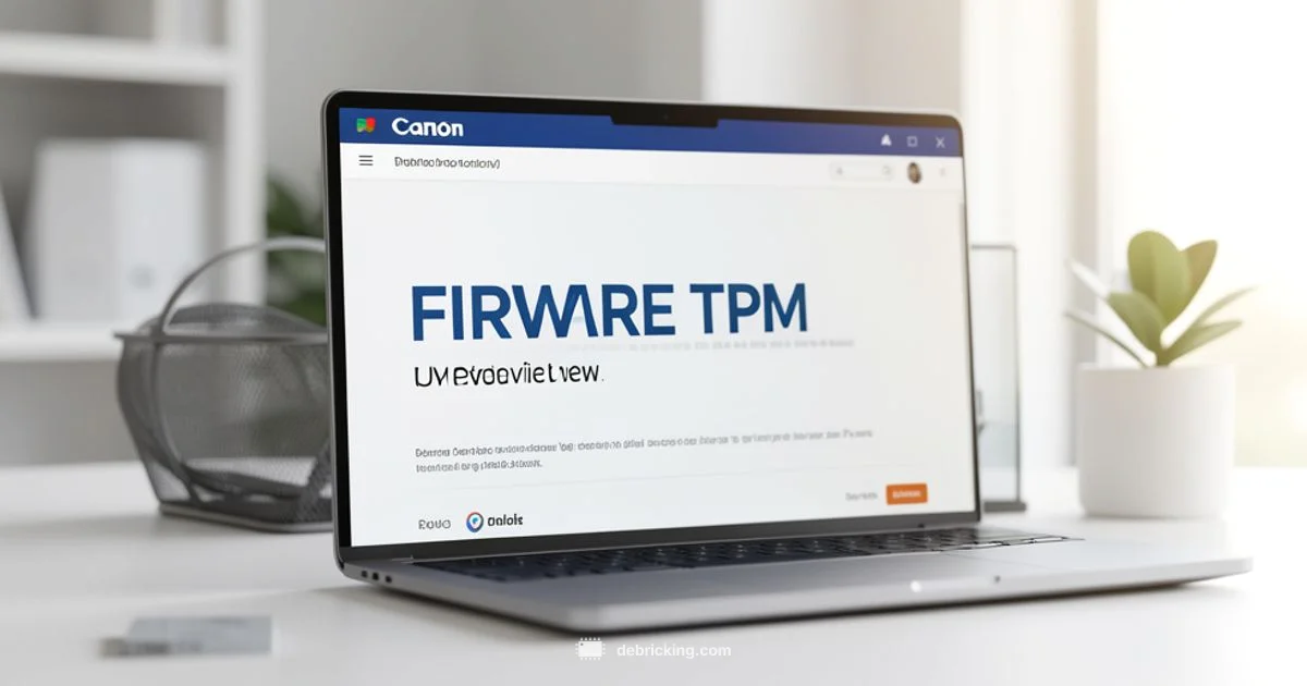 Firmware TPM Guide - Debricking