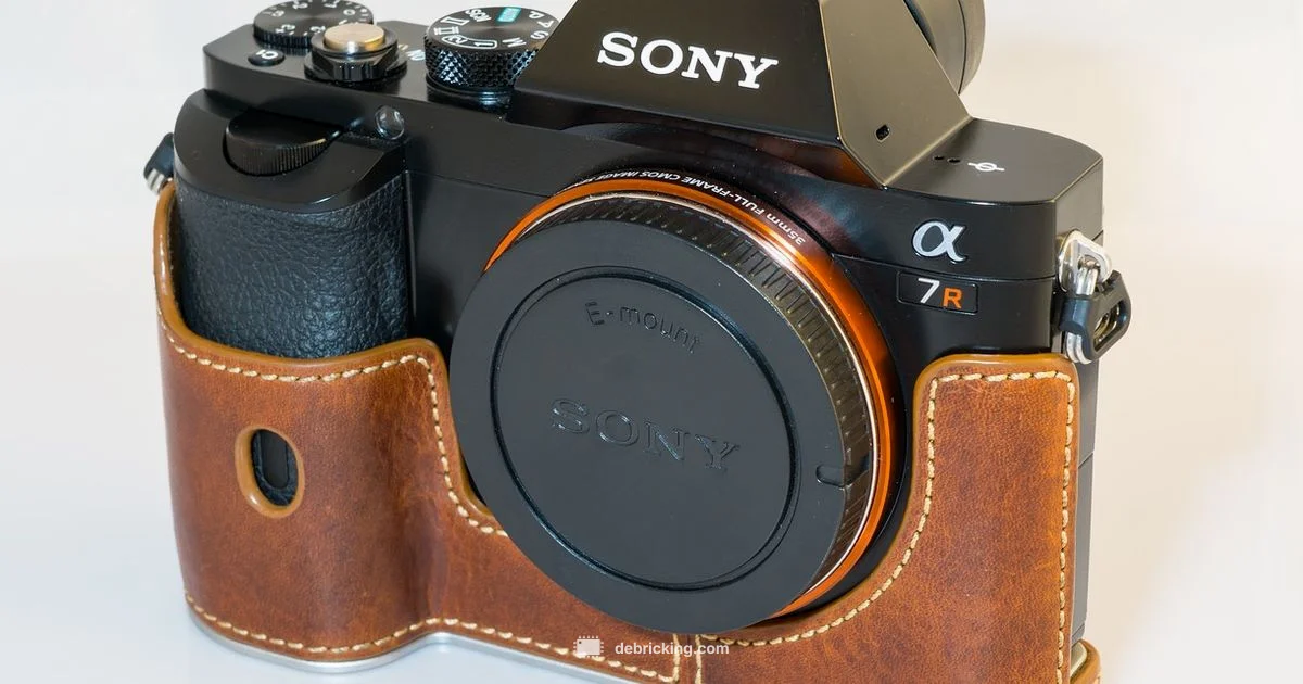 A7R V Firmware Update - Debricking