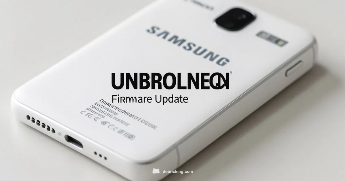 Samsung Firmware Update - Debricking