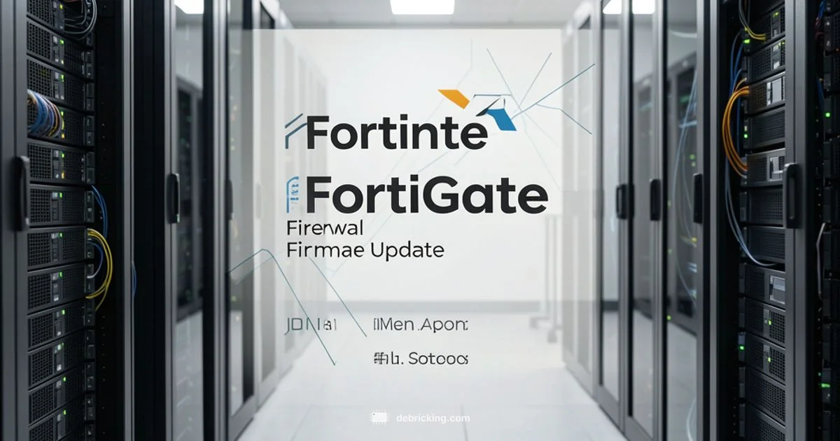 Fortinet Firmware Guide - Debricking