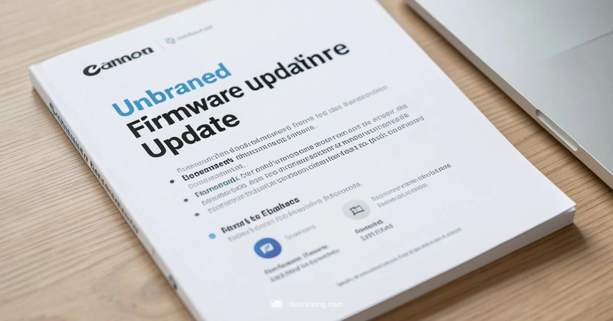 Firmware Update Guide - Debricking